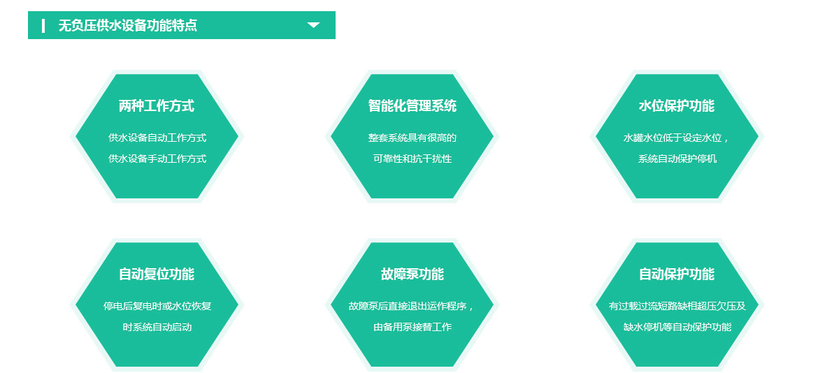 西安供水機組設計